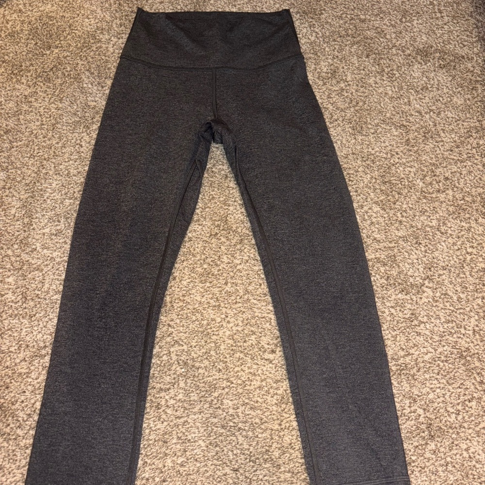 Lululemon Athletica Dark Gray Ankle Leggings